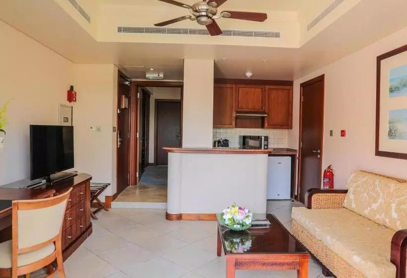 オーシャンビューの１ベッドルームビラ, Danat Jebel Dhanna Resort