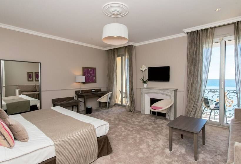 غرفة سوبيريور مطلّة علي البحر, Le Royal Promenade Des Anglais