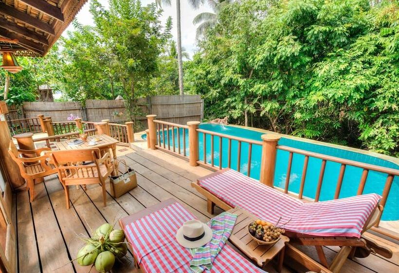 Вилла с 1 спальней и бассейном, Santhiya Koh Phangan Resort And Spa