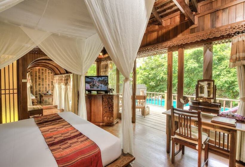 וילה עם חדר שינה אחד ובריכת שחיה, Santhiya Koh Phangan Resort And Spa