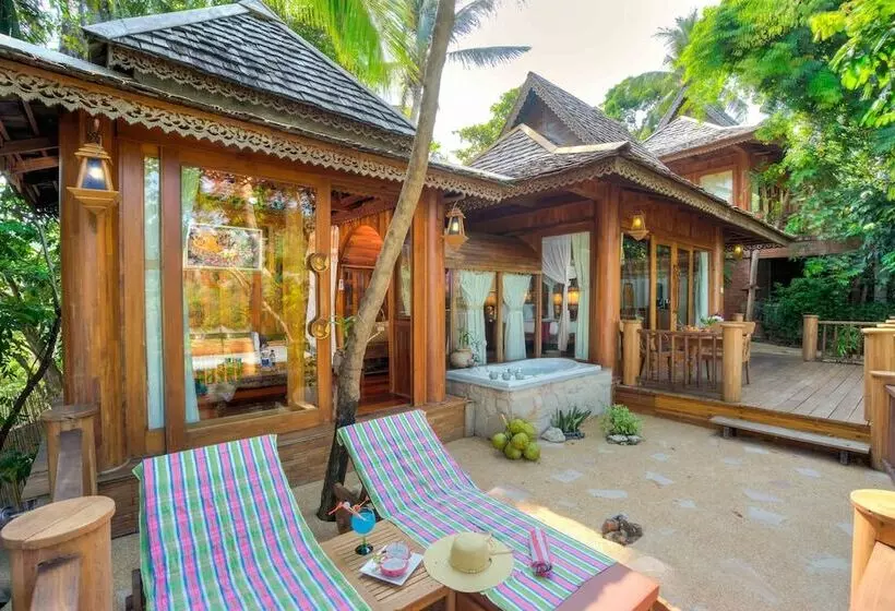 オーシャンビューの１ベッドルームビラ, Santhiya Koh Phangan Resort And Spa