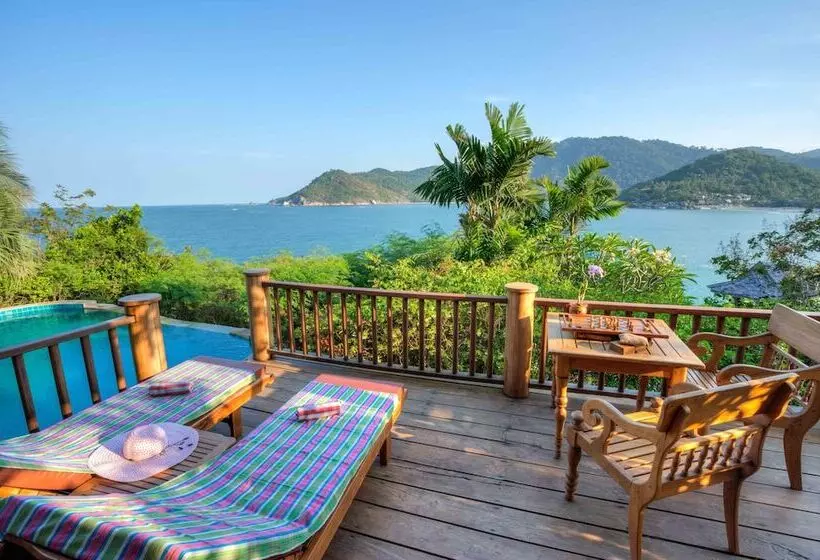 オーシャンビューの１ベッドルームビラ, Santhiya Koh Phangan Resort And Spa