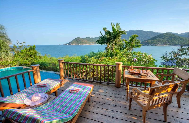 Вилла 1 Спальня Вид на Море, Santhiya Koh Phangan Resort And Spa