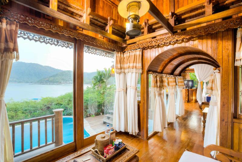 וילת חדר שינה 1 עם נוף לים, Santhiya Koh Phangan Resort And Spa