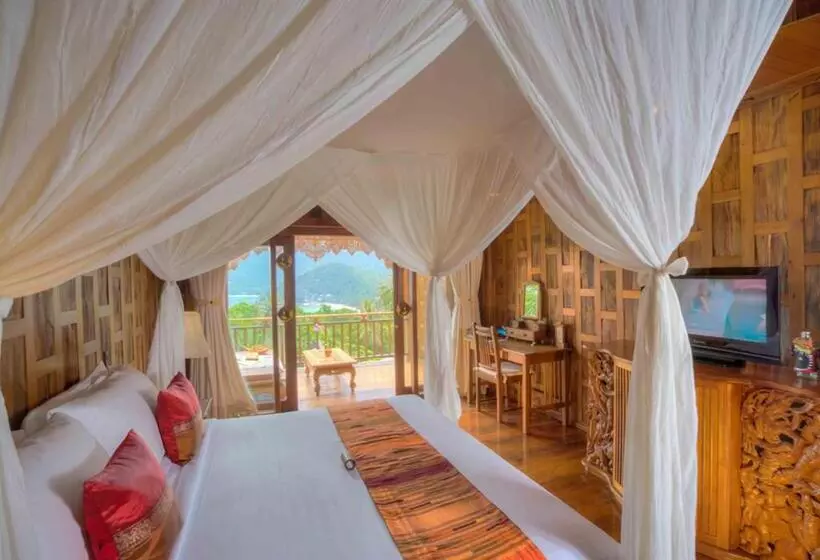 デラックスルーム, Santhiya Koh Phangan Resort And Spa
