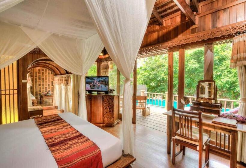 וילה עם חדר שינה אחד ובריכת שחיה, Santhiya Koh Phangan Resort And Spa