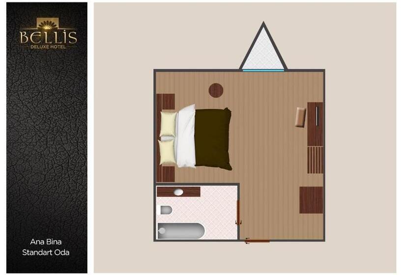 스탠다드 내측 룸, Bellis Deluxe Hotel & Heated For Winter Aqua Park