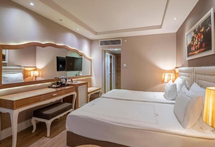 스탠다드 룸 측면 바다 전망, Bellis Deluxe Hotel & Heated For Winter Aqua Park