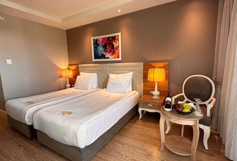 스탠다드 룸 측면 바다 전망, Bellis Deluxe Hotel & Heated For Winter Aqua Park