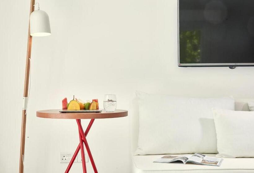 غرفة قياسية مطلّة علي حمام السباحة, So White Club Resort