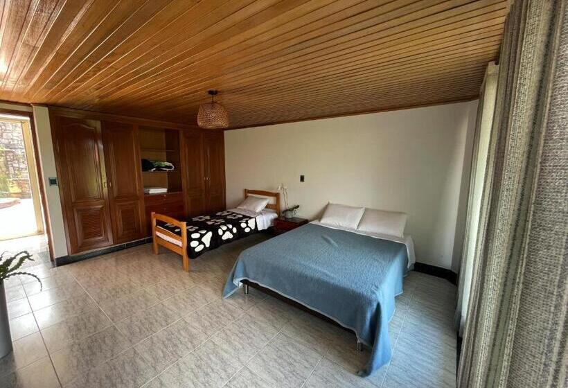 带1个卧室的豪华别墅, Lujosa Casa Quinta En Naturaleza Andina