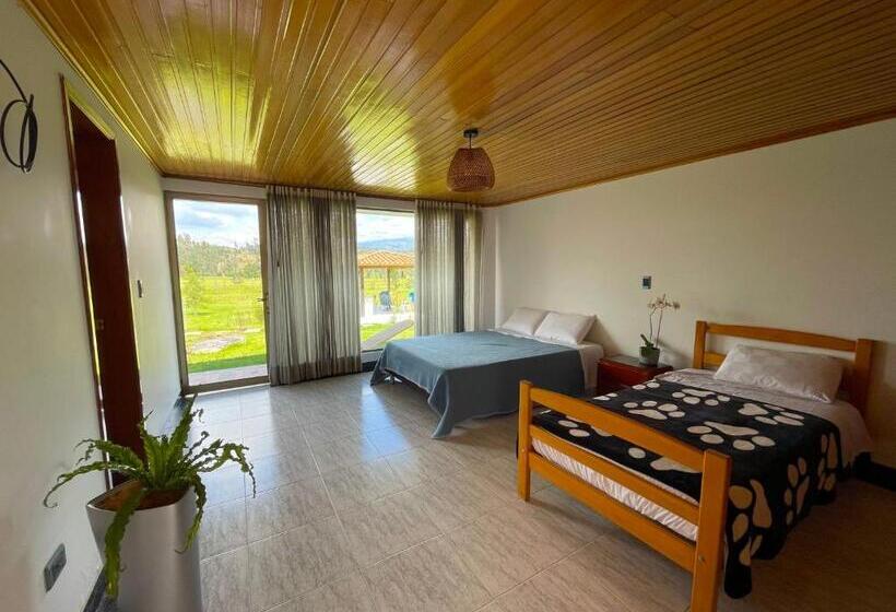 带1个卧室的豪华别墅, Lujosa Casa Quinta En Naturaleza Andina