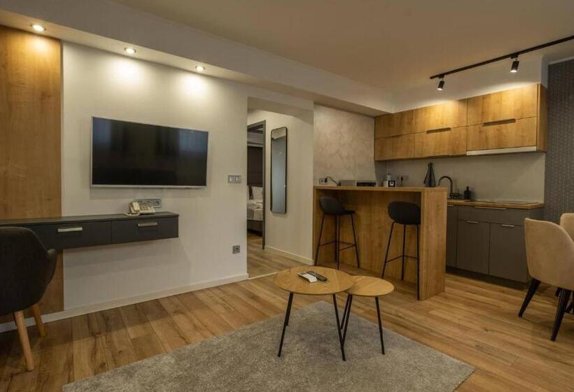 １ベッドルームアパートメント, Minaret Residence & Relax Pécs