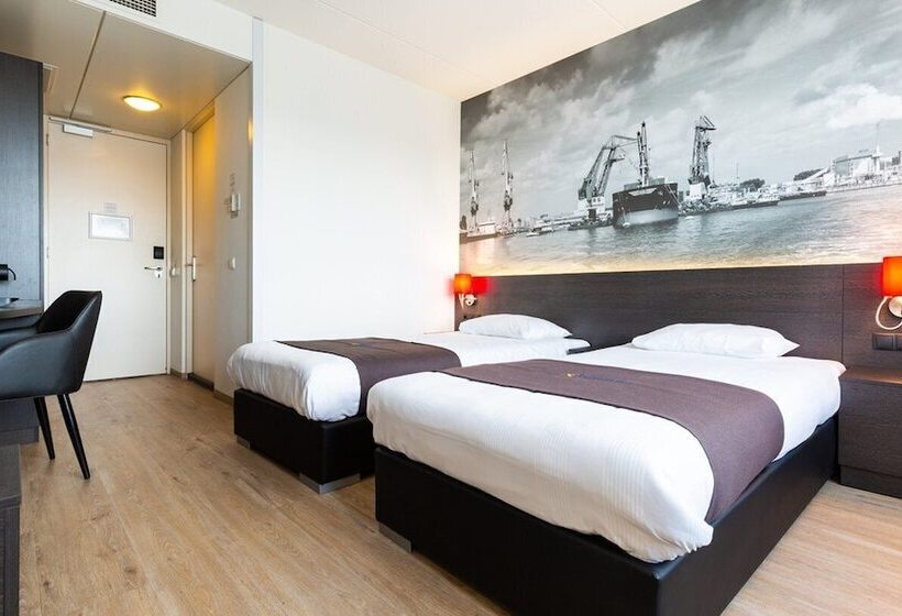 Quarto deluxe, Bastion Hotel Rotterdam Alexander
