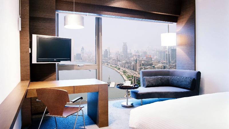 اتاق استاندارد با چشم‌انداز رودخانه, Hyatt On The Bund, Shanghai