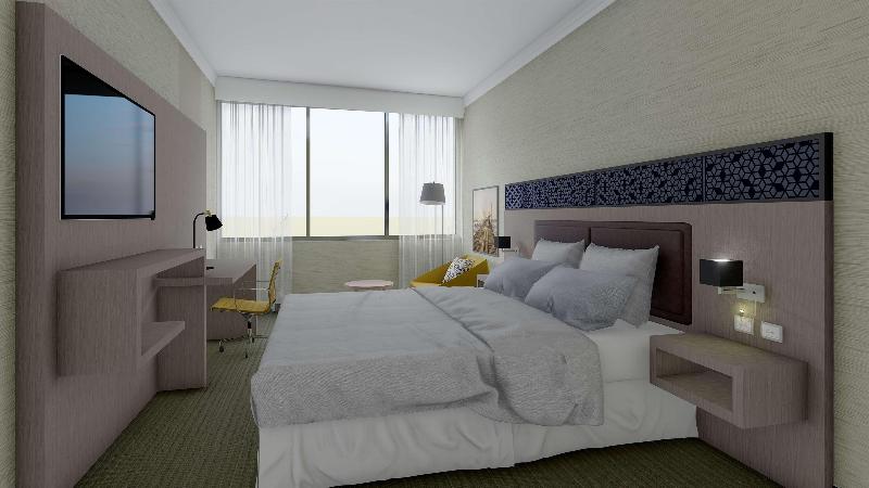 스탠다드 룸 킹사이즈 침대, Hyatt On The Bund, Shanghai