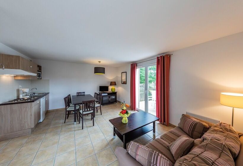 Апартаменты 1 Спальня, Vacanceole  Le Domaine Du Golf D Albret