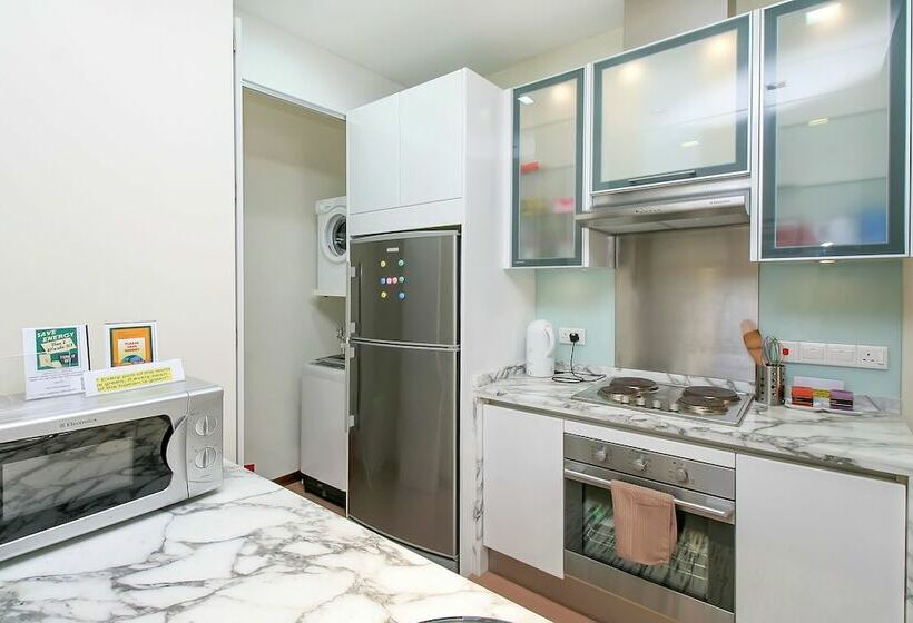 آپارتمان اجرایی 1 خوابه, Home Suites By Marina