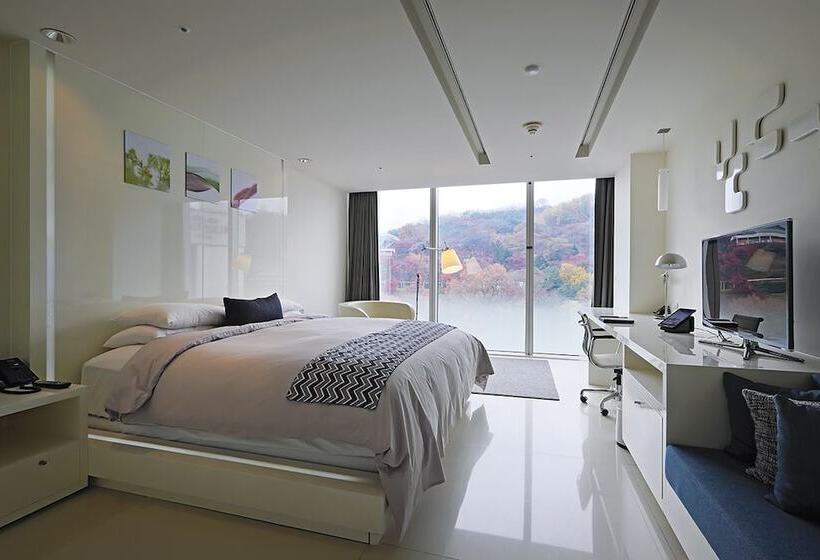 带山景的复式房间, Vista Walkerhill Seoul   Formerly W Seoul