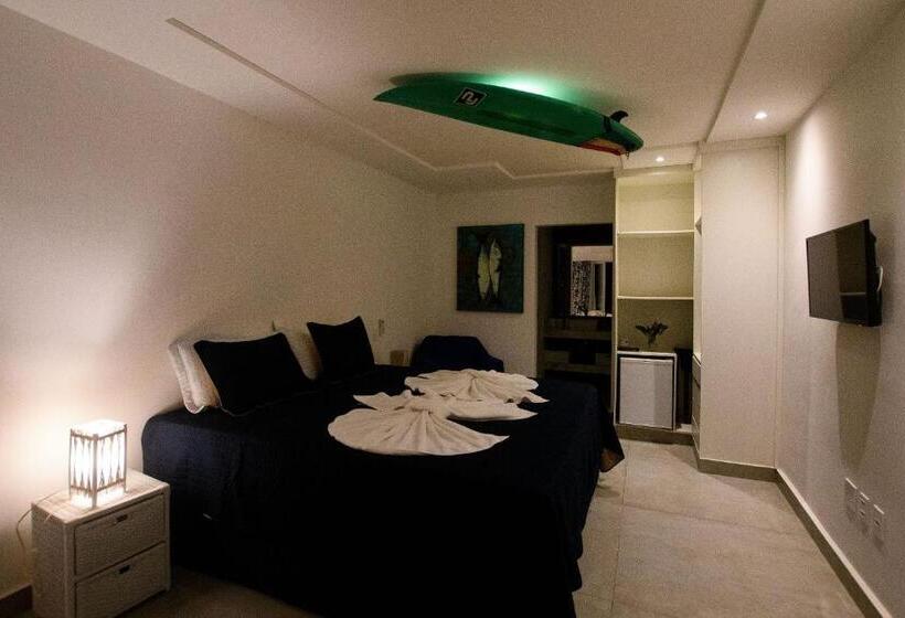 带大床的套房, Aqui Bate A Brisa Pousada