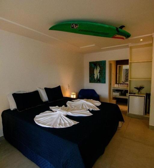 带大床的套房, Aqui Bate A Brisa Pousada