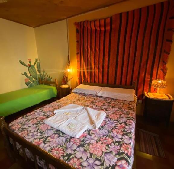 Четырехместный Номер Стандарт, Munay Ecohostal   Cabañas De Adobe