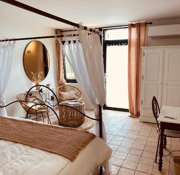 חדר סטנדרט עם מיטת קינג, Aux Coteaux D Aussac