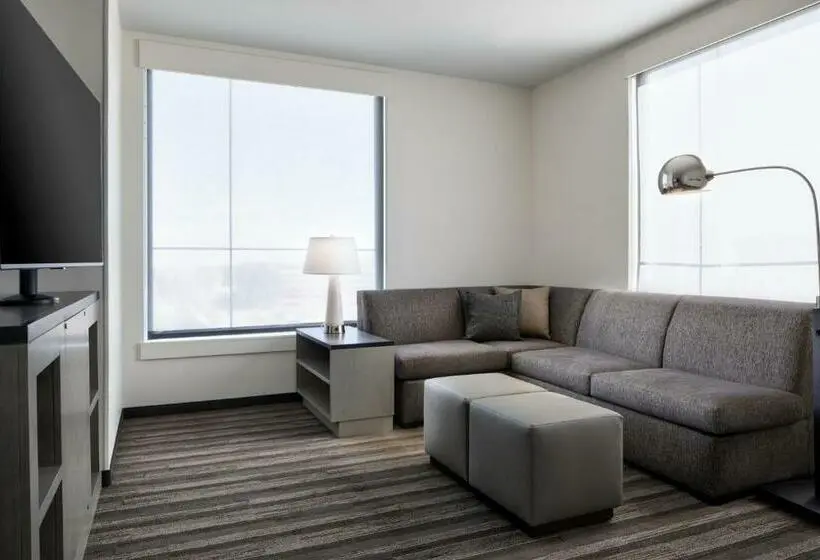 キングサイズベッドのスイートルーム, Hyatt House Denver Aurora