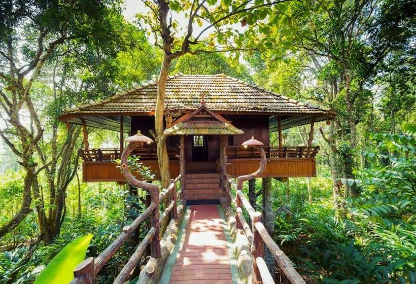 اتاق استاندارد با چشم‌انداز باغ, Kalpavanam Heritage Resort