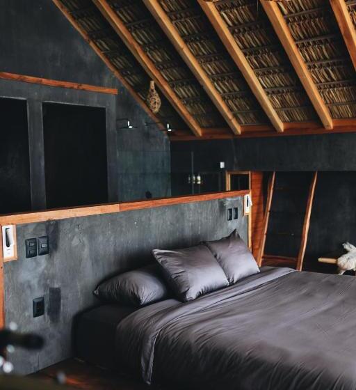 جناح ديلوكس مطل على البحر, Naked Hotel Zipolite  Adults Only