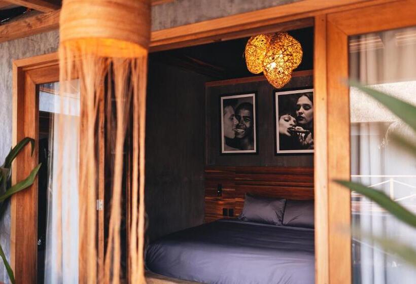 غرفة قياسية, Naked Hotel Zipolite  Adults Only