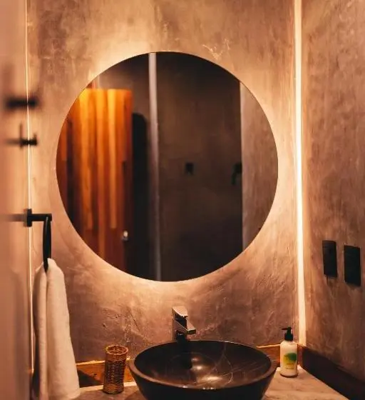 オーシャンビューデラックスルームバルコニー付き, Naked Hotel Zipolite Adults Only