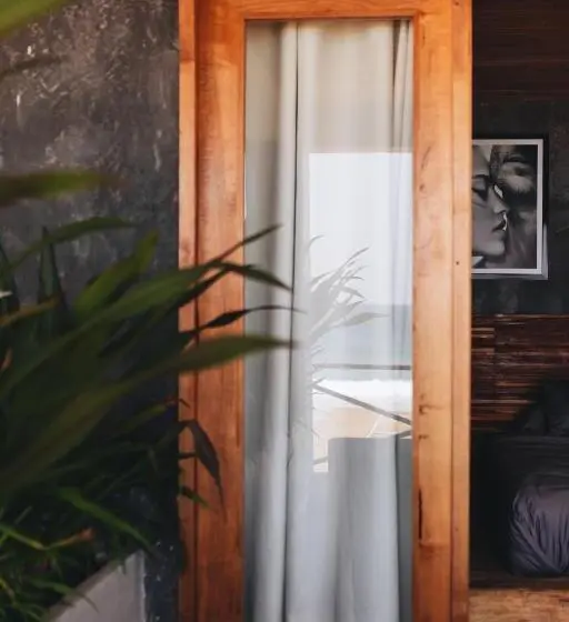 オーシャンビューデラックスルームバルコニー付き, Naked Hotel Zipolite Adults Only