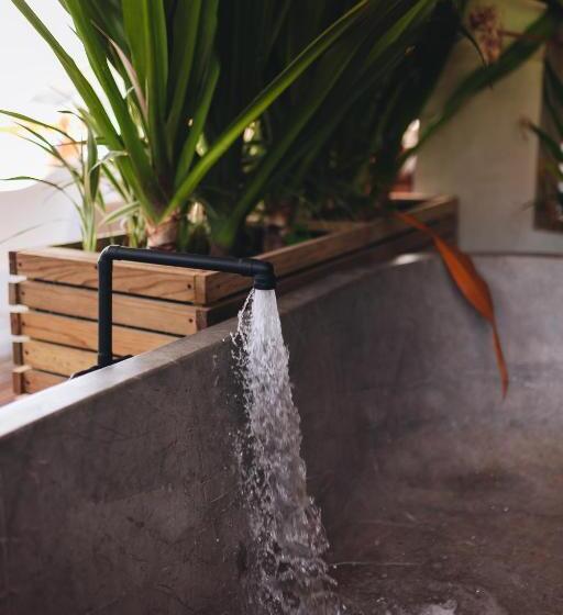 غرفة ديلوكس مطلّة علي البحر, Naked Hotel Zipolite  Adults Only