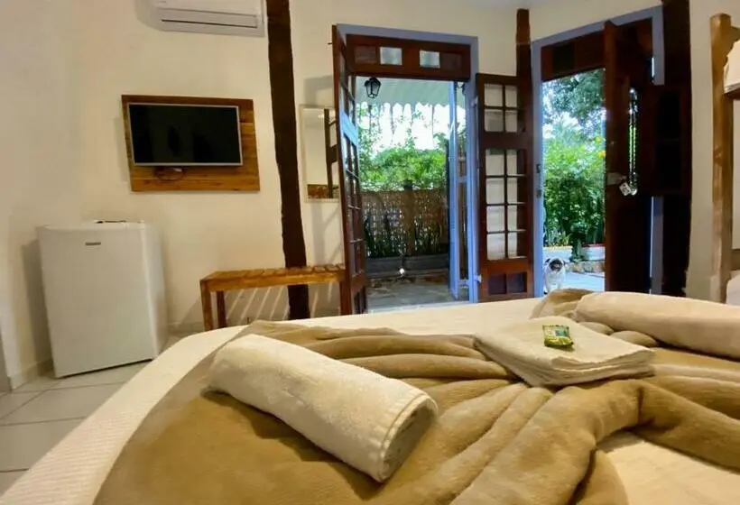 آپارتمان 1 خوابه با تراس, Vila Pequeá Pousada Ilhabela