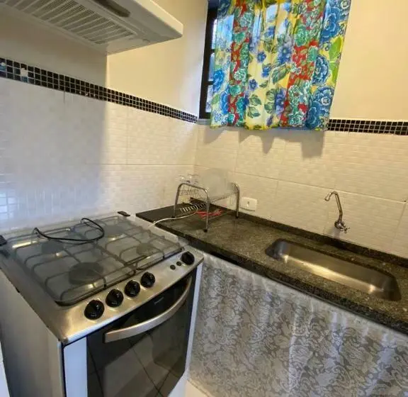 آپارتمان 1 خوابه با تراس, Vila Pequeá Pousada Ilhabela