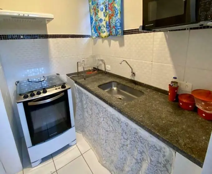 آپارتمان 1 خوابه با تراس, Vila Pequeá Pousada Ilhabela