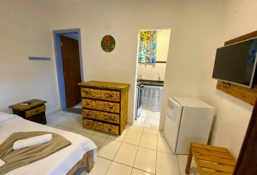 آپارتمان 1 خوابه با تراس, Vila Pequeá Pousada Ilhabela