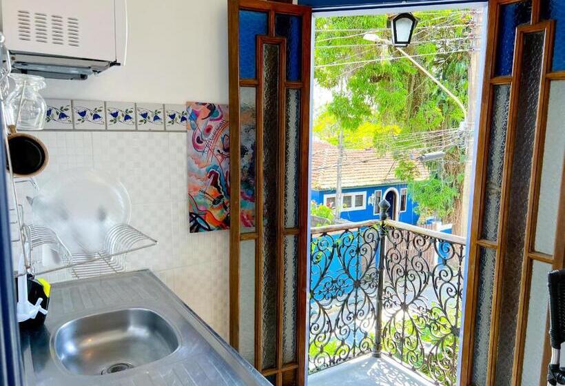 آپارتمان 1 خوابه با بالکن, Vila Pequeá Pousada Ilhabela