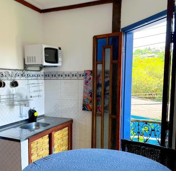 침실 1개 발코니 아파트, Vila Pequeá Pousada Ilhabela