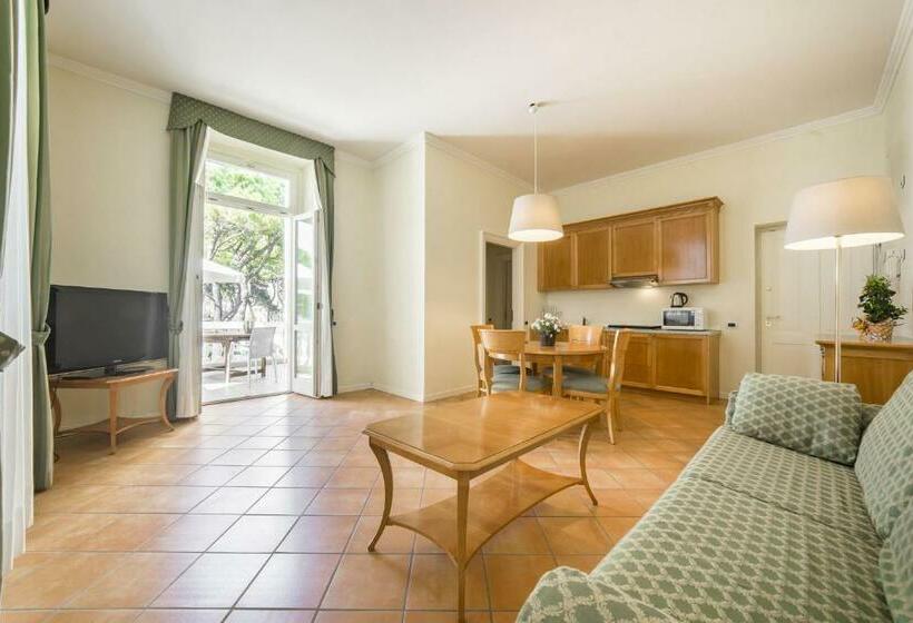 庭の見える1ベッドルームアパートメント, Residence Villa Marina