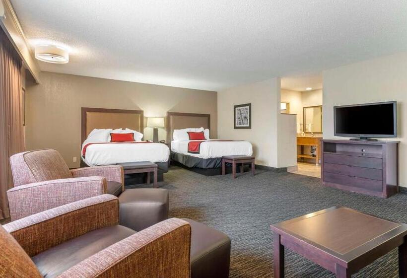 带2个双人床的标准工作室, Best Western Plus Ramkota