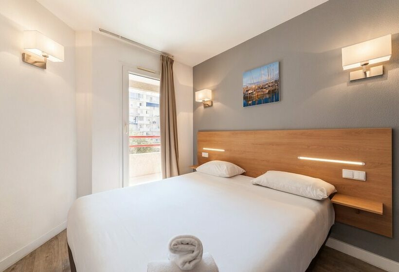 带1个卧室的公寓, Residhotel Le Grand Prado
