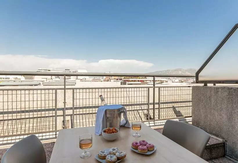 آپارتمان 1 خوابه با تراس, Residhotel Le Grand Prado