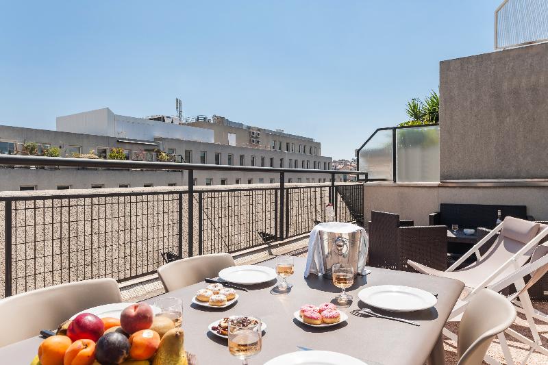Апартаменты 1 Спальня с Террасой, Residhotel Le Grand Prado