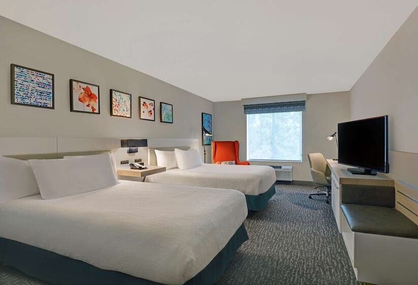 חדר סטנדרט שתי מיטות זוגיות, Hilton Garden Inn Jacksonville Jtb/deerwood Park
