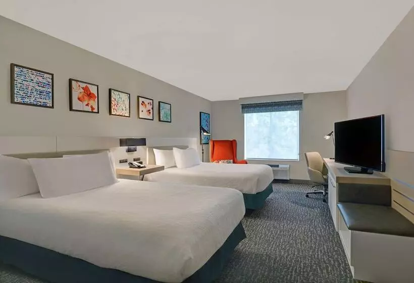 اتاق استاندارد با 2 تخت دوبل, Hilton Garden Inn Jacksonville Jtb/deerwood Park