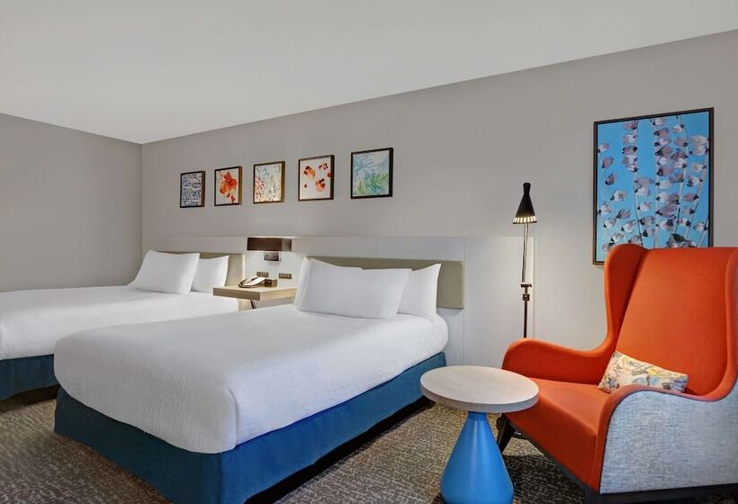 חדר סטנדרט שתי מיטות זוגיות, Hilton Garden Inn Jacksonville Jtb/deerwood Park