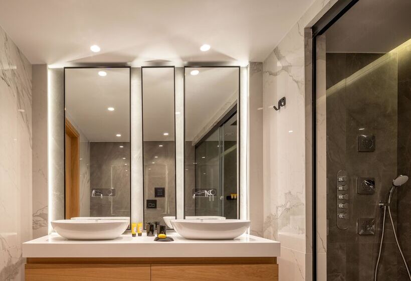 带海景的复工套房, Ikaros Beach, Luxury Resort & Spa   Adults Only