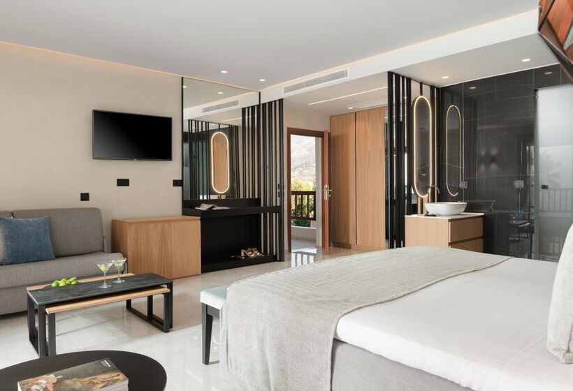 בקתה דלוקס, Ikaros Beach, Luxury Resort & Spa   Adults Only